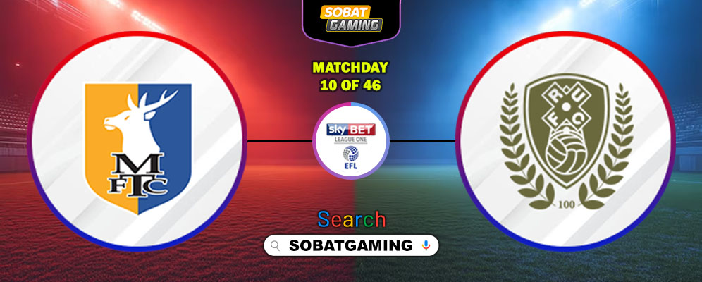 Mansfield Town Vs Rotherham United 27 September 2025