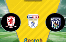 Middlesbrough Vs West Bromwich Albion 20 September 2025