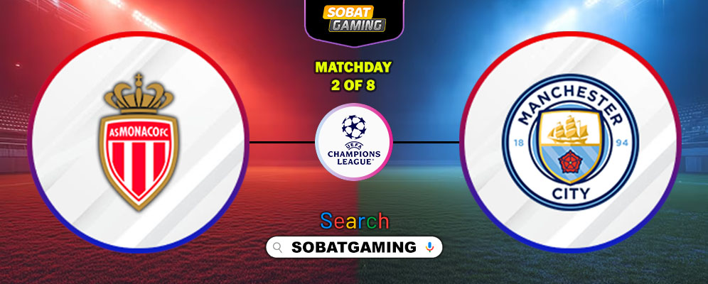 Monaco Vs Manchester City 02 Oktober 2025