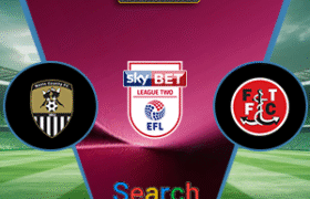 Notts County Vs Fleetwood Town 06 September 2025