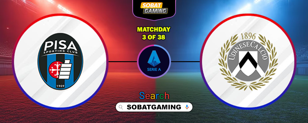 Pisa Vs Udinese 14 September 2025