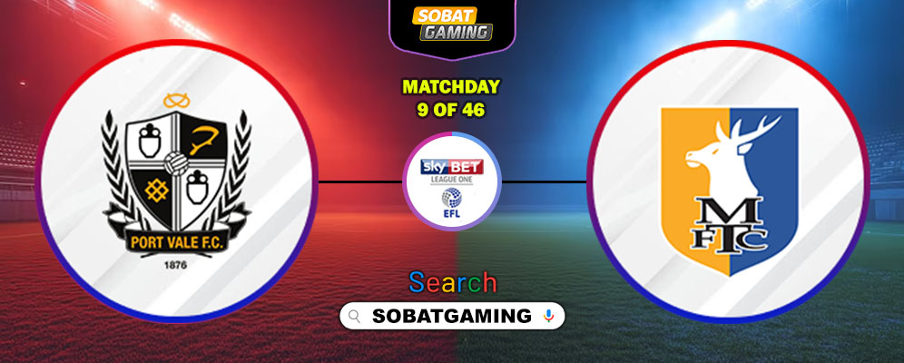 Port Vale Vs Mansfield Town 20 September 2025