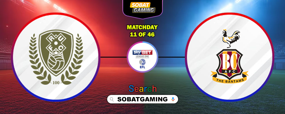 Rotherham United Vs Bradford City 03 Oktober 2025