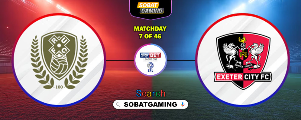 Rotherham United Vs Exeter City 06 September 2025