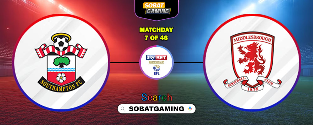 Southampton Vs Middlesbrough 27 September 2025