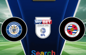 Stockport County Vs Reading 27 September 2025