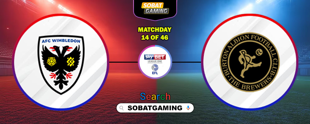 AFC Wimbledon Vs Burton Albion 25 Oktober 2025