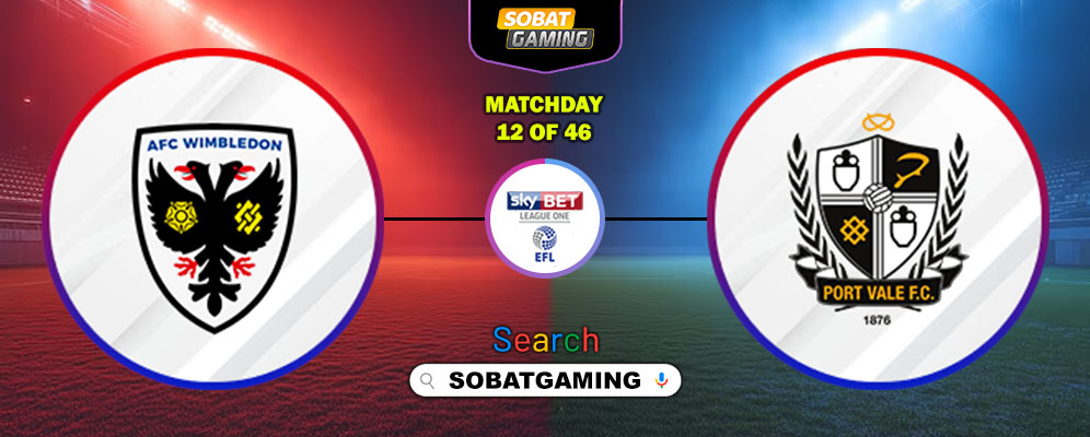 AFC Wimbledon Vs Port Vale 11 Oktober 2025