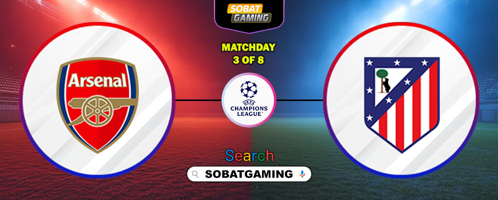 Arsenal Vs Atletico Madrid 22 Oktober 2025