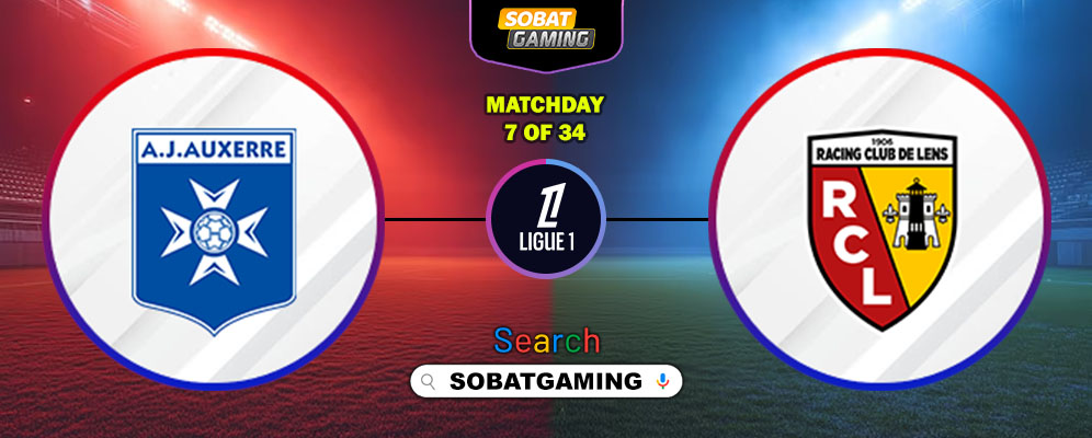 Auxerre Vs Lens 05 Oktober 2025