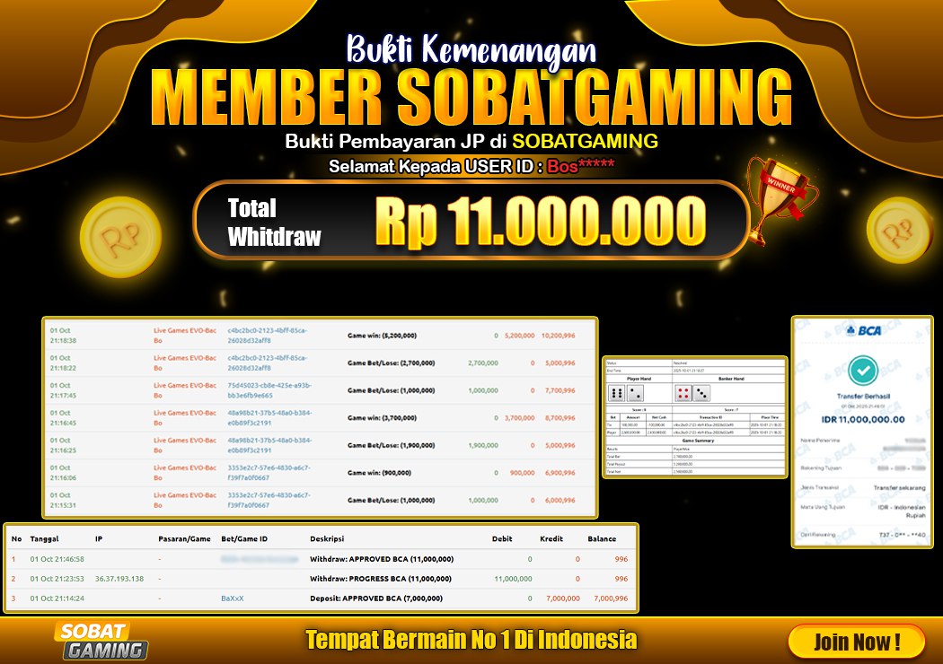 BUKTI JP 01 OKTOBER 2025 LUNAS RP. 11.000.000,-