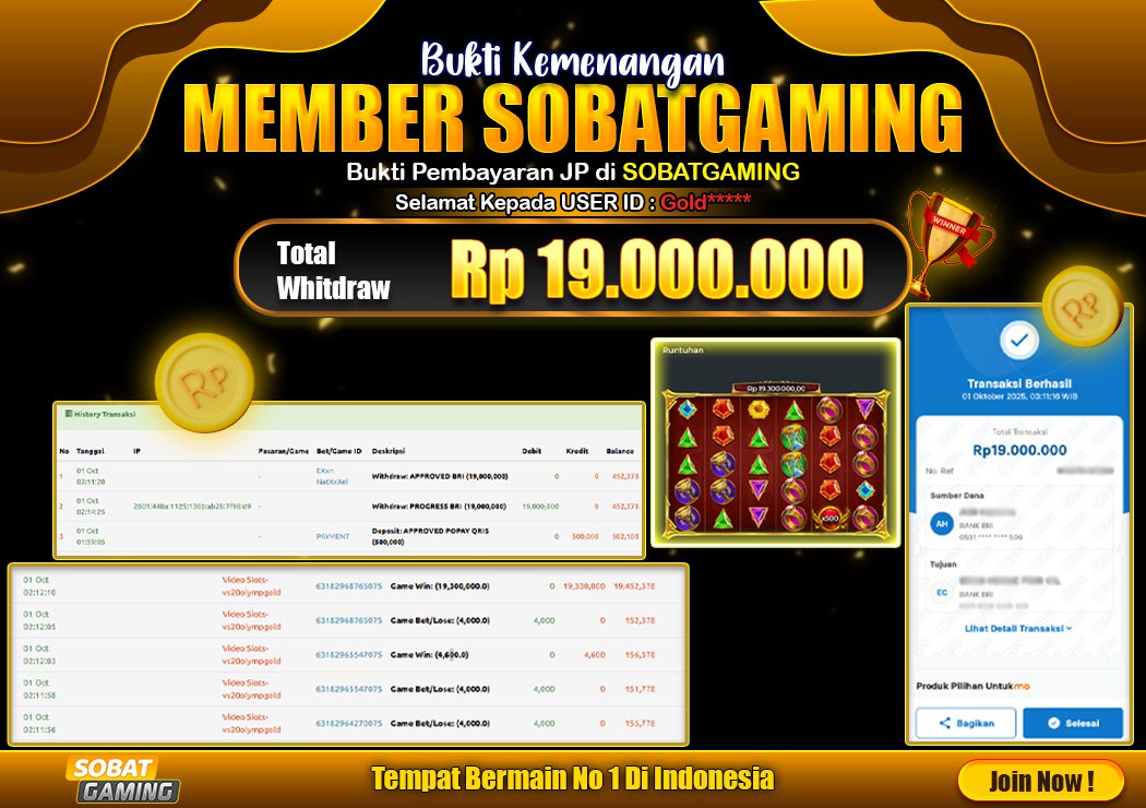 BUKTI JP 01 OKTOBER 2025 LUNAS RP. 19.000.000,-