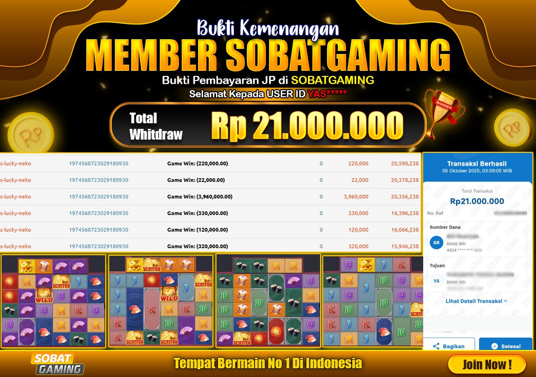 BUKTI JP 05 OKTOBER 2025 LUNAS RP. 21.000.000,-