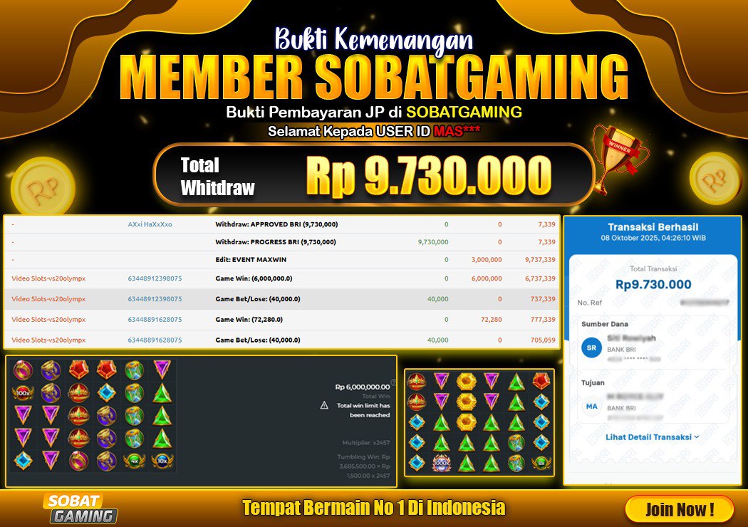 BUKTI JP 08 OKTOBER 2025 LUNAS RP. 9.730.000,-