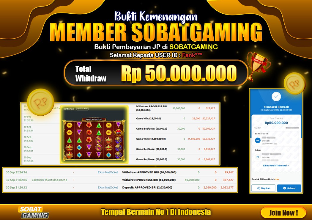 BUKTI JP 30 SEPTEMBER 2025 LUNAS RP. 50.000.000,-