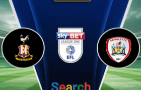 Bradford City Vs Barnsley 18 Oktober 2025