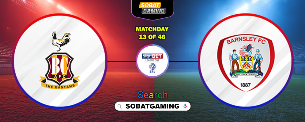Bradford City Vs Barnsley 18 Oktober 2025