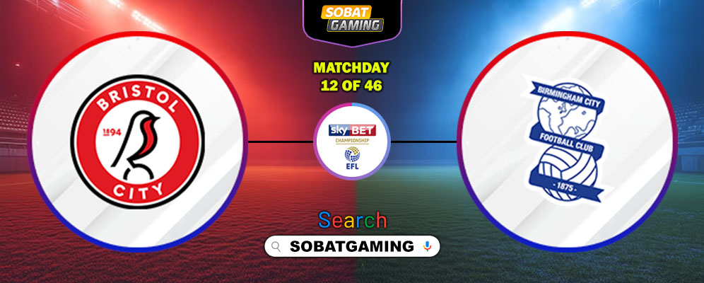 Bristol City Vs Birmingham City 25 Oktober 2025