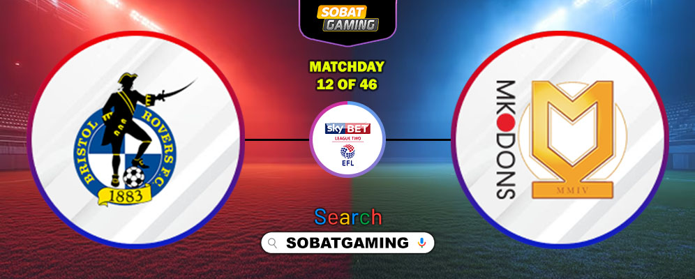 Bristol Rovers Vs Milton Keynes Dons 11 Oktober 2025