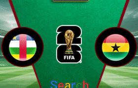 Central African Republic Vs Ghana 08 Oktober 2025