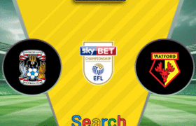 Coventry City Vs Watford 25 Oktober 2025