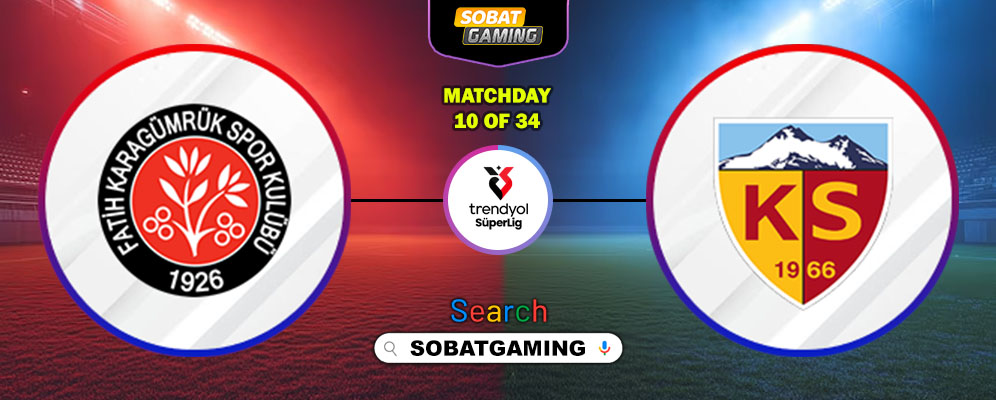 Fatih Karagumruk Vs Kayserispor 25 Oktober 2025