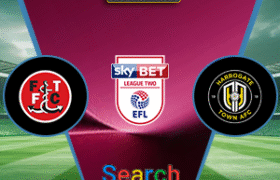Fleetwood Town Vs Harrogate Town 11 Oktober 2025