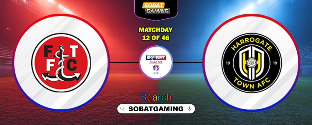 Fleetwood Town Vs Harrogate Town 11 Oktober 2025
