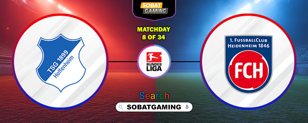 Hoffenheim Vs FC Heidenheim 25 Oktober 2025