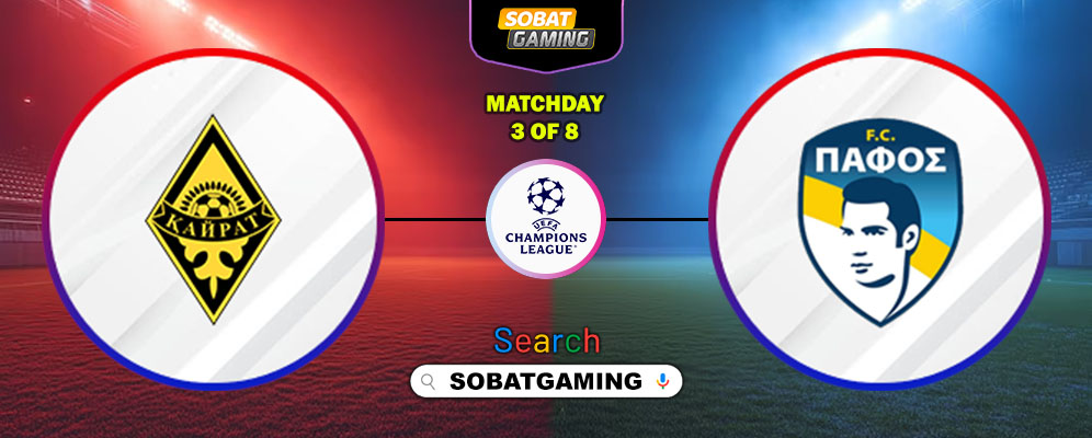 Kairat Almaty Vs Pafos FC 21 Oktober 2025