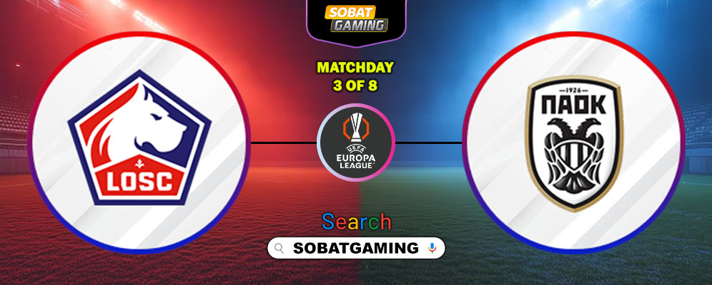 Lille Vs PAOK Thessaloniki 24 Oktober 2025