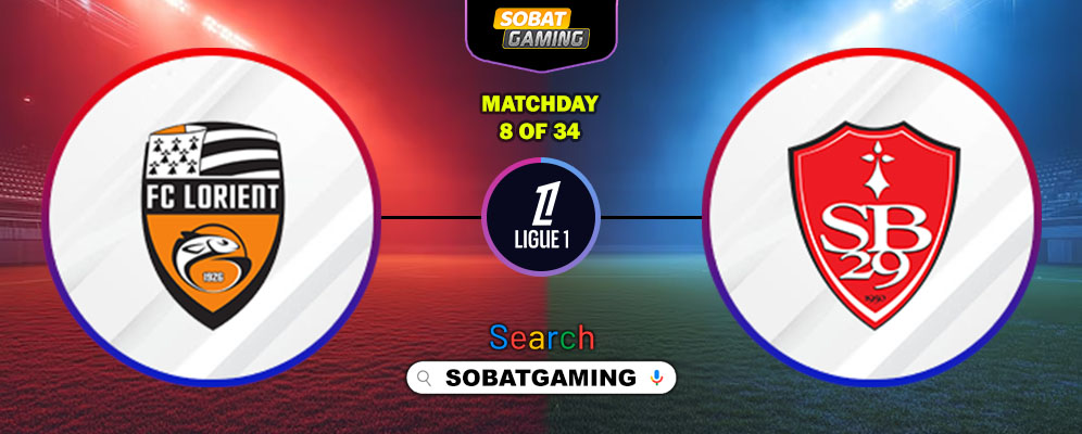 Lorient Vs Brest 19 Oktober 2025