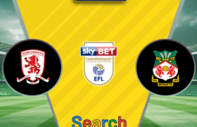 Middlesbrough Vs wrexham 25 Oktober 2025