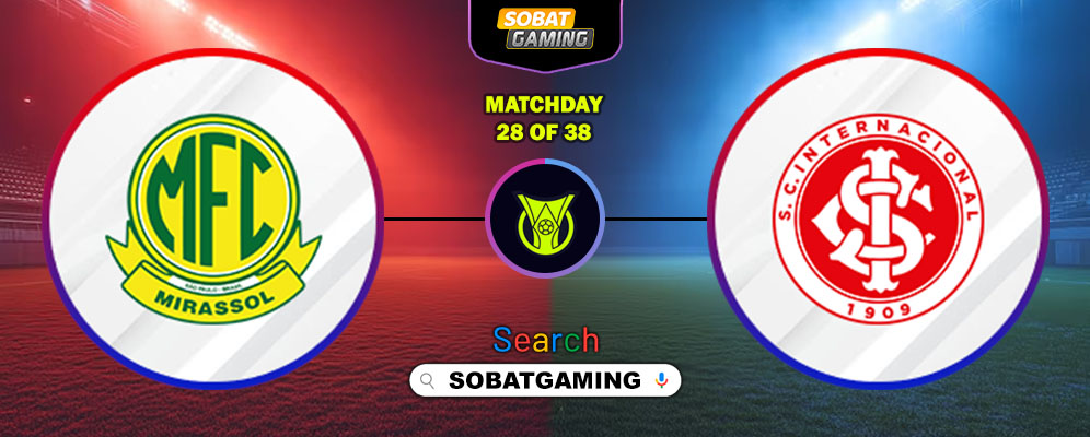 Mirassol Vs Internacional 16 Oktober 2025