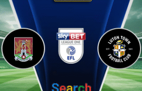Northampton Town Vs Luton Town 25 Oktober 2025