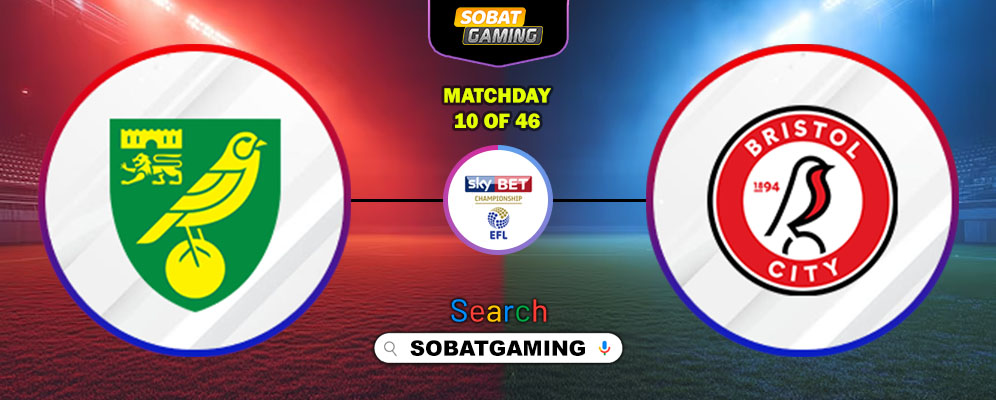 Norwich City Vs Bristol City 18 Oktober 2025