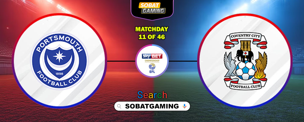 Portsmouth Vs Coventry City 22 Oktober 2025