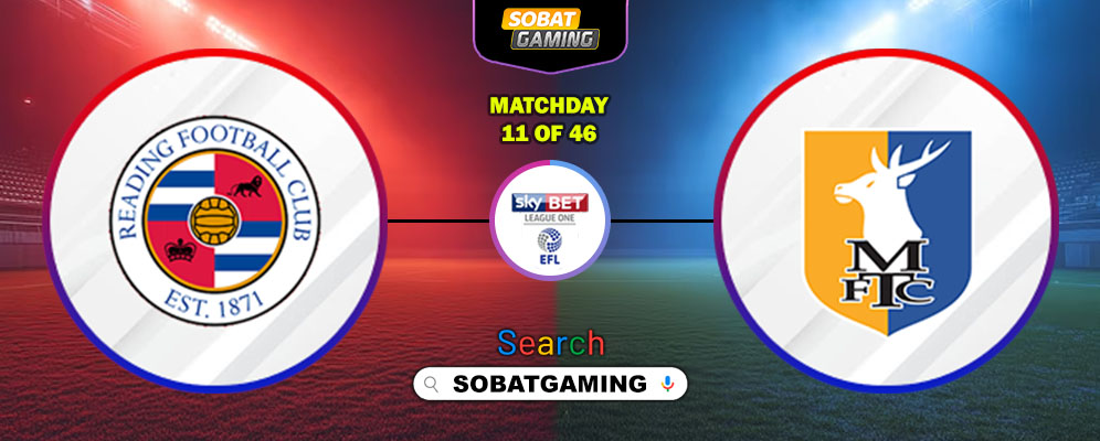 Reading Vs Mansfield Town 04 Oktober 2025
