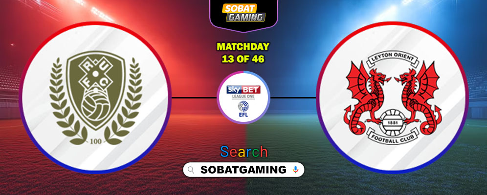 Rotherham United Vs Leyton Orient 18 Oktober 2025