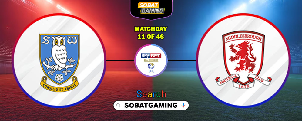 Sheffield Wednesday Vs Middlesbrough 23 Oktober 2025