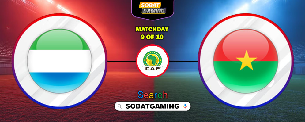 Sierra Leone Vs Burkina Faso 08 Oktober 2025