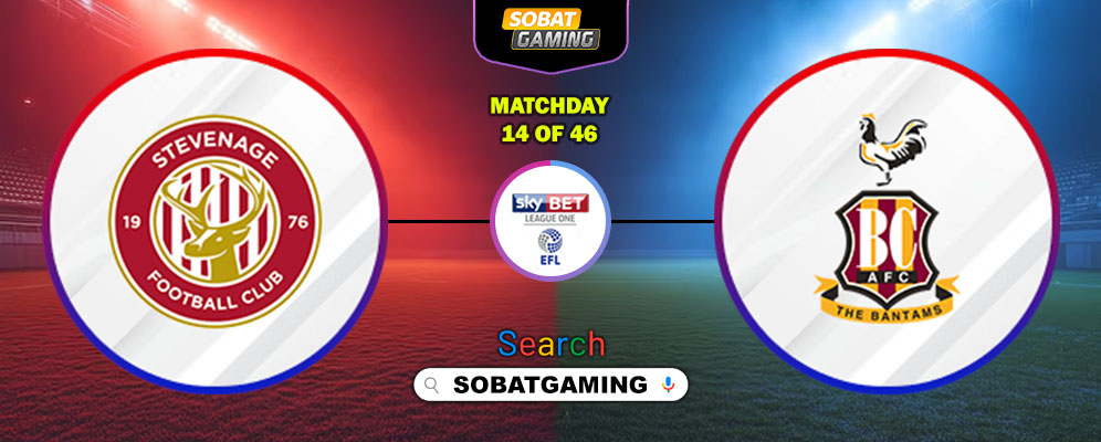 Stevenage Vs Bradford City 25 Oktober 2025