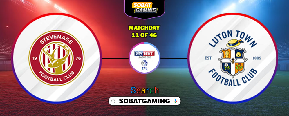 Stevenage Vs Luton Town 04 Oktober 2025