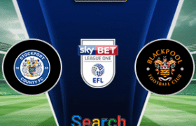 Stockport County Vs Blackpool 11 Oktober 2025