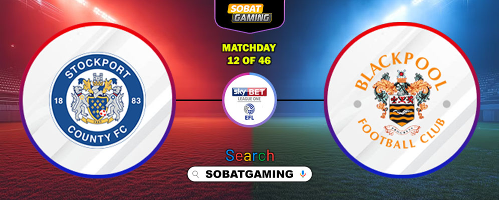 Stockport County Vs Blackpool 11 Oktober 2025
