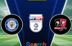 Stockport County Vs Exeter City 18 Oktober 2025