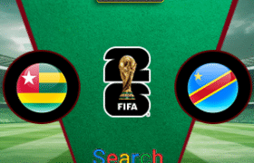 Togo Vs DR Congo 10 Oktober 2025