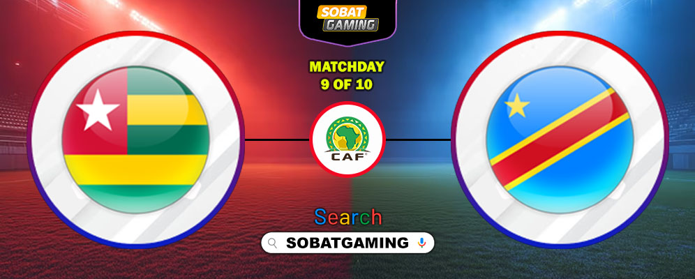 Togo Vs DR Congo 10 Oktober 2025