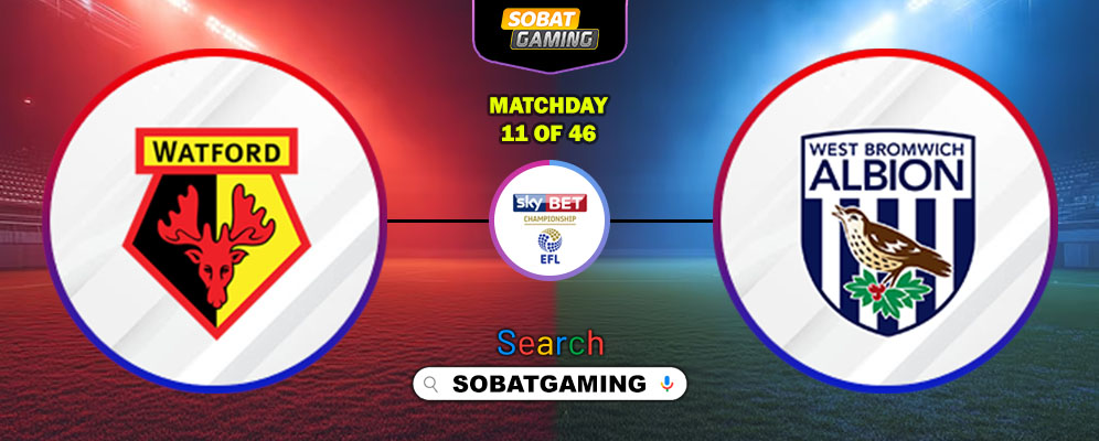 Watford Vs West Bromwich Albion 23 Oktober 2025
