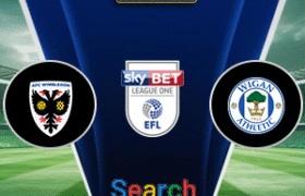 AFC Wimbledon Vs Wigan Athletic 22 November 2025